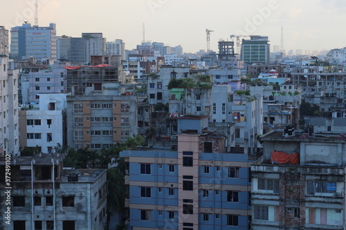 The Beautiful Dhaka city.