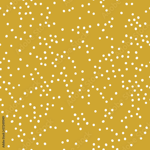 Vector seamless pattern with white dots.