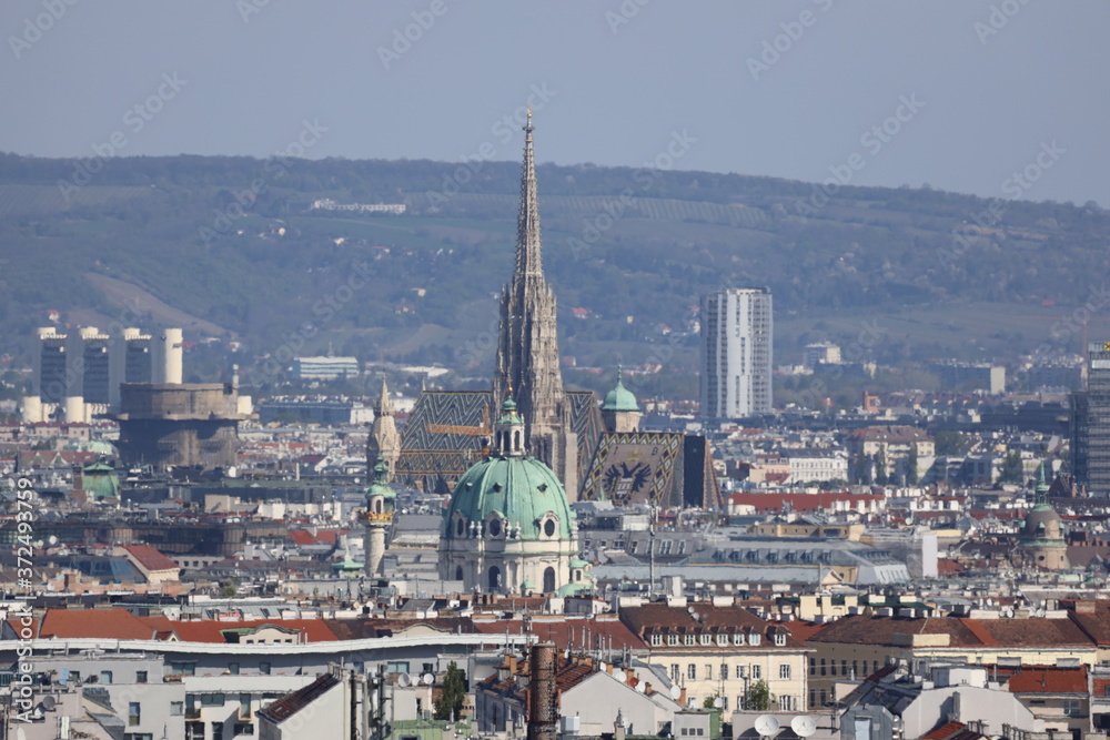 View of Vienna in Austria