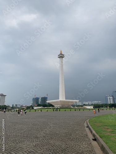 Monumen Nasional, place Merdeka à Jakarta, Indonésie	