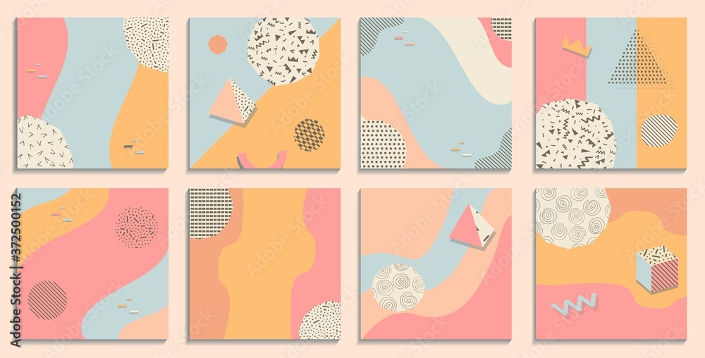 card set abstract background