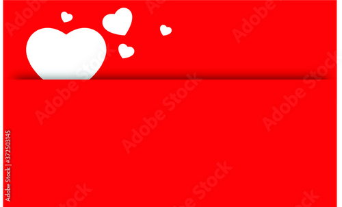 Love banner with heart symbol. Love heart month or happy singles day background. Happy valentines day on february 14 ( valentine, valentine’s day ) or romantic, wedding signs Fun vector romance quote