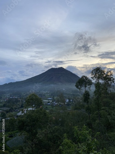 Mont Batur à Bali, Indonésie