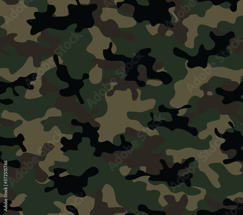 
Camouflage military dark pattern seamless army texture for printing clothes.