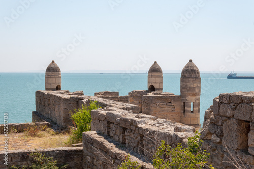 Enikale, Eni-Kale-fortress in the Crimea on the Kerch Strait, built by the Turks in the early XVIII century, Kerch, Crimea, Russia.