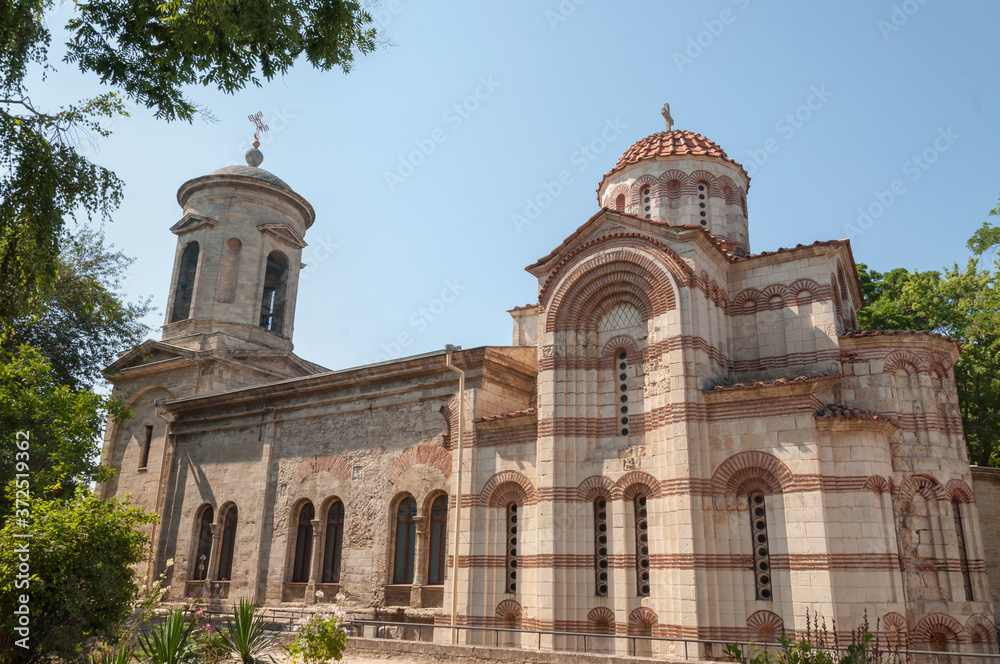 Church of John the Baptist-a monument of Byzantine art, Orthodox Church, consecrated in honor of John the Baptist, the oldest operating Church in the Crimea.