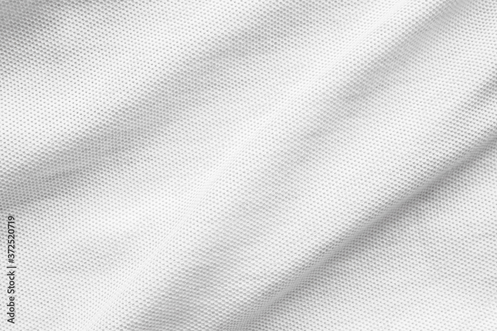 Fototapeta premium White cotton fabric cloth texture pattern background