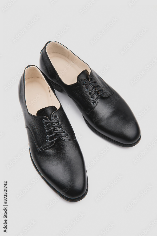 Male shoes. Derby. Men's fashion leather shoes Male shoes. Derby. Men's fashion leather shoes
