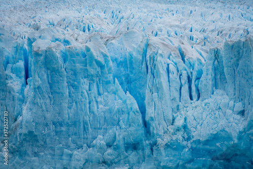 Perito Moreno Glacier, Argentina, stunning scene. A famous tourist attraction in Argentina.