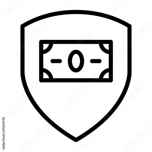 Safe money icon