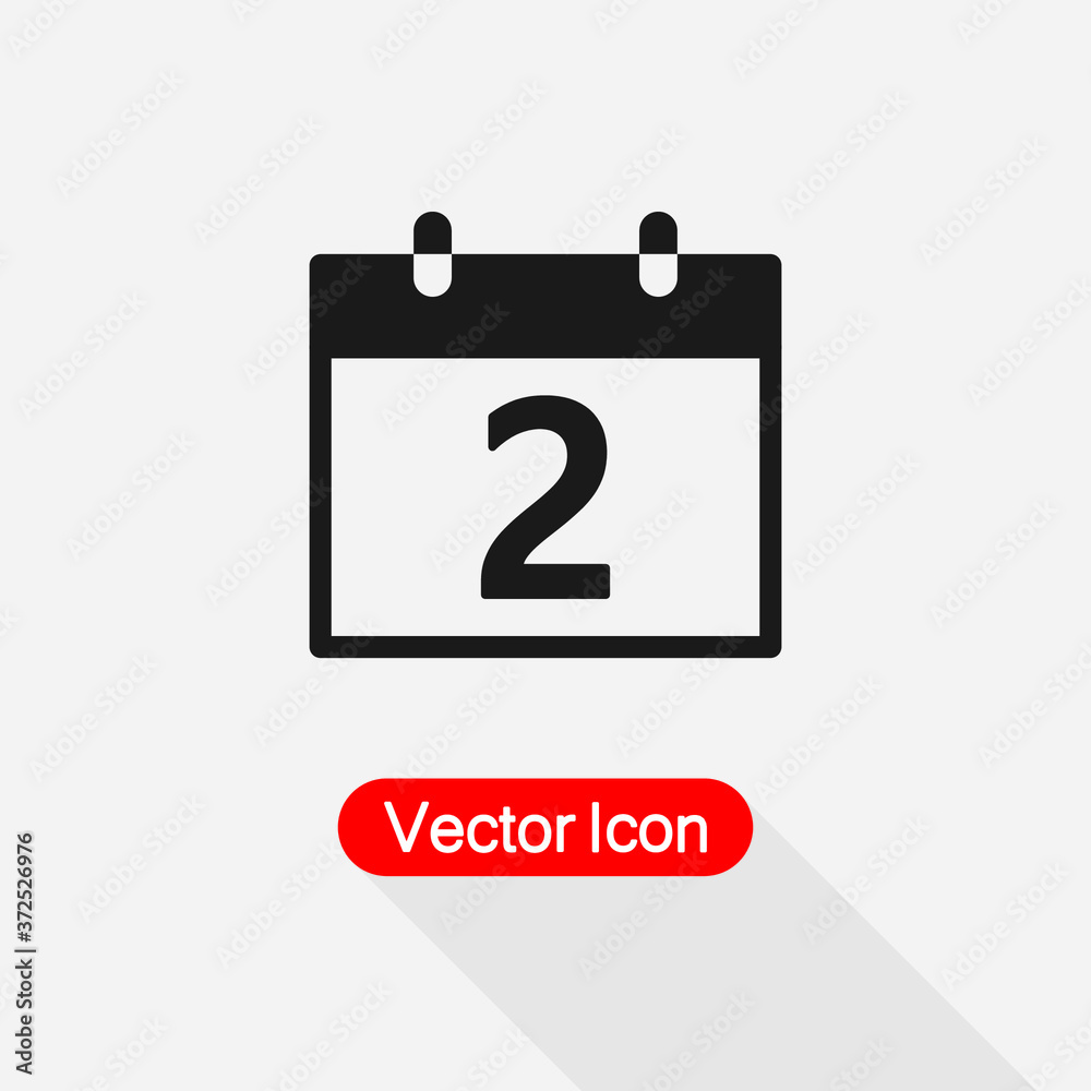 2 Calendar Icon Vector Illustration Eps10 2 Calendar Icon Vector Illustration Eps10