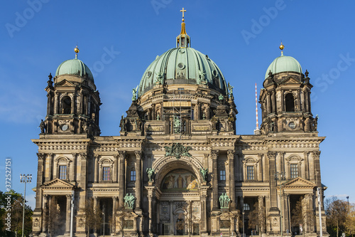 Berlin Cathedral (Berliner Dom) - famous landmark on the Museum Island in Mitte, Germany.