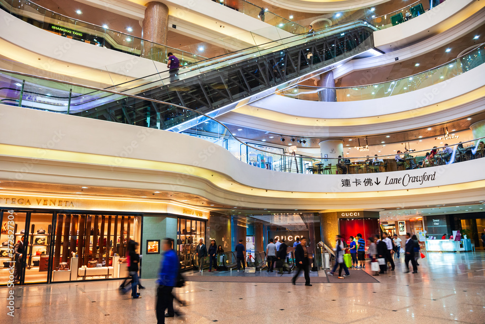 Times Square shopping mall, Hong Kong Stock Photo Adobe Stock