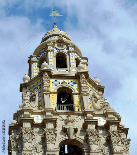 Front side of a beautiful building