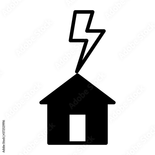 Lightning arrester icon