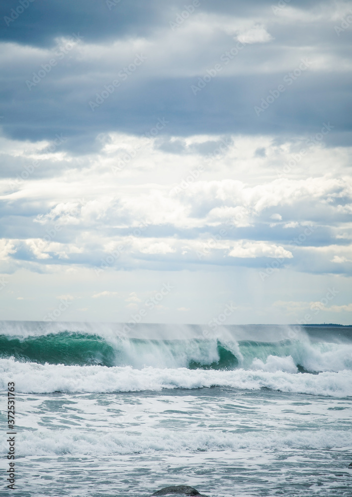 wave breaking