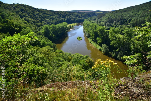 Vyhlidka Cerchov na Berounku, Viewpoint Cerchov of Berounka