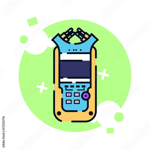 Isolated soundboard icon. Musical equipment - Vector illustration