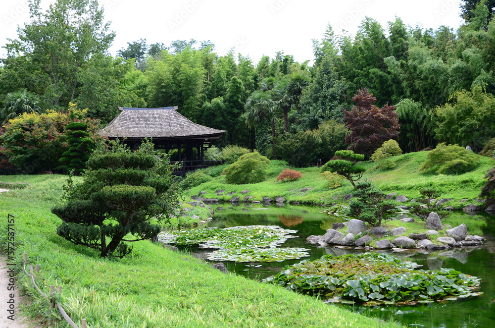 JARDIN JAPONAIS BAMBOUSERAIE ANDUZE FRANCE JARDIN JAPONAIS BAMBOUSERAIE ANDUZE FRANCE