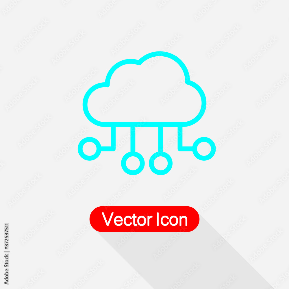 Cloud Computing Icon Vector Illustration Eps10 Cloud Computing Icon Vector Illustration Eps10