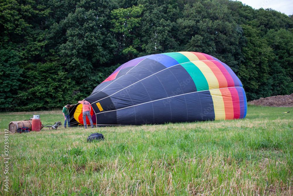 Obraz premium Mongolfière