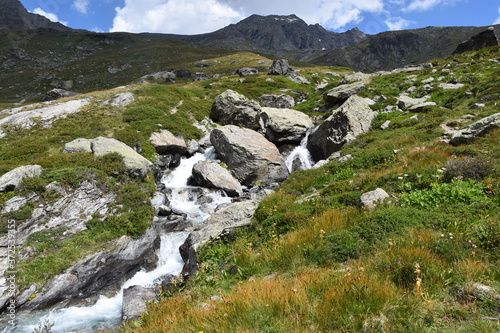 aussois, vanoise, barrage, alpes, refuges, cascade