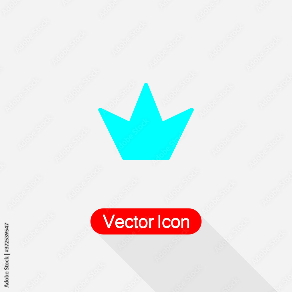 Obraz premium Crown Icon Vector Illustration Eps10