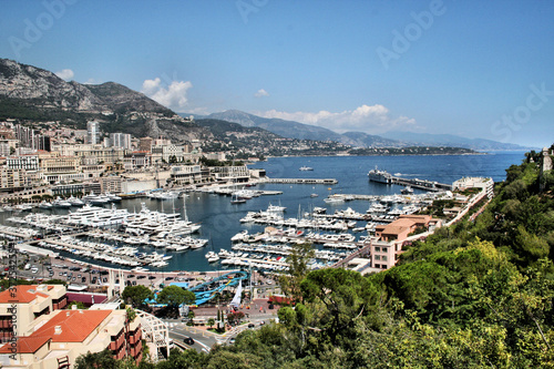 view of the city of monaco