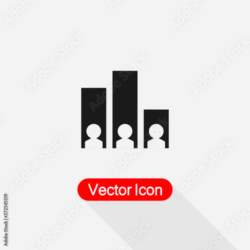 Exit Poll Icon Vector Illustration Eps10