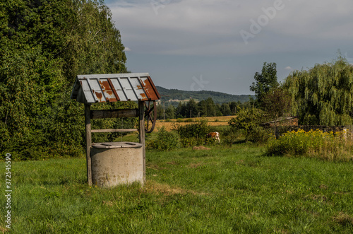 Old well in the field