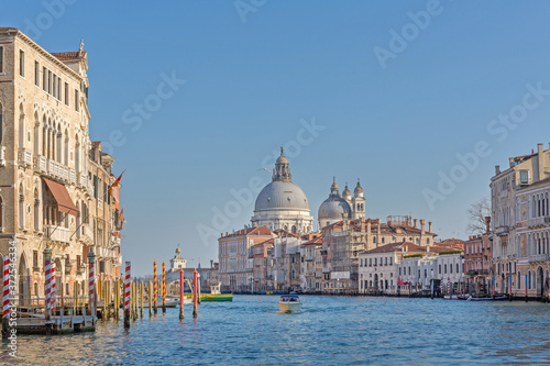 Empty Grand Canal Venice Italy © markobe