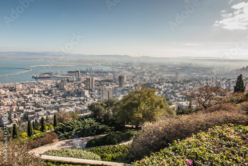 View of Haifa from the hill © rparys