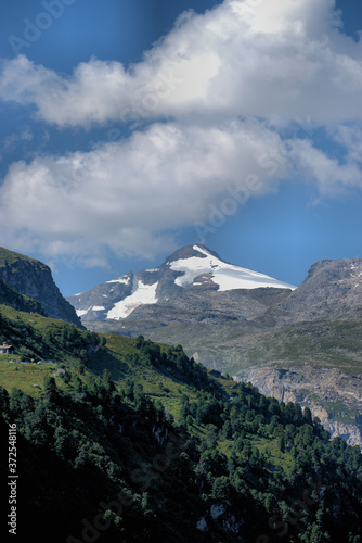 Gebirgslandschaft in Zerfreila in der Schweiz 31.7.2020
