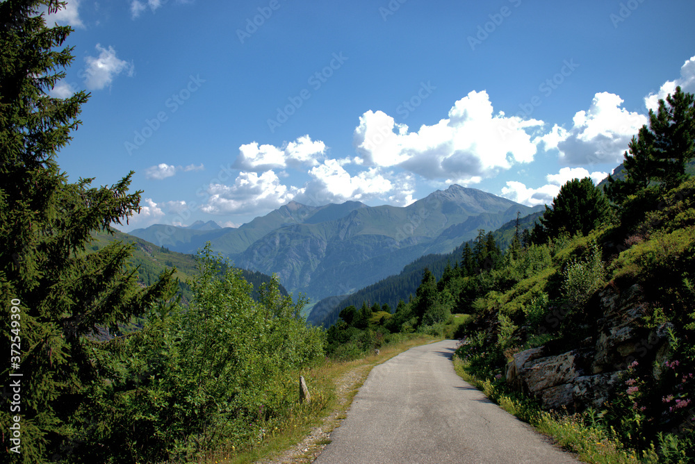 Landschaft in Zerfreila in der Schweiz 31.7.2020