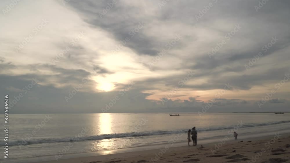 Phuket beach sea sand and sky. Landscape view of beach sea in summer day. Evening Beach bright. At , Phuket, Thailand. 4K UHD. Video Clip Phuket beach sea sand and sky. Landscape view of beach sea in summer day. Evening Beach bright. At , Phuket, Thailand. 4K UHD. Video Clip