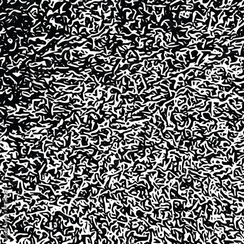 Grunge noise pattern. Abstract vector texture background in black and white