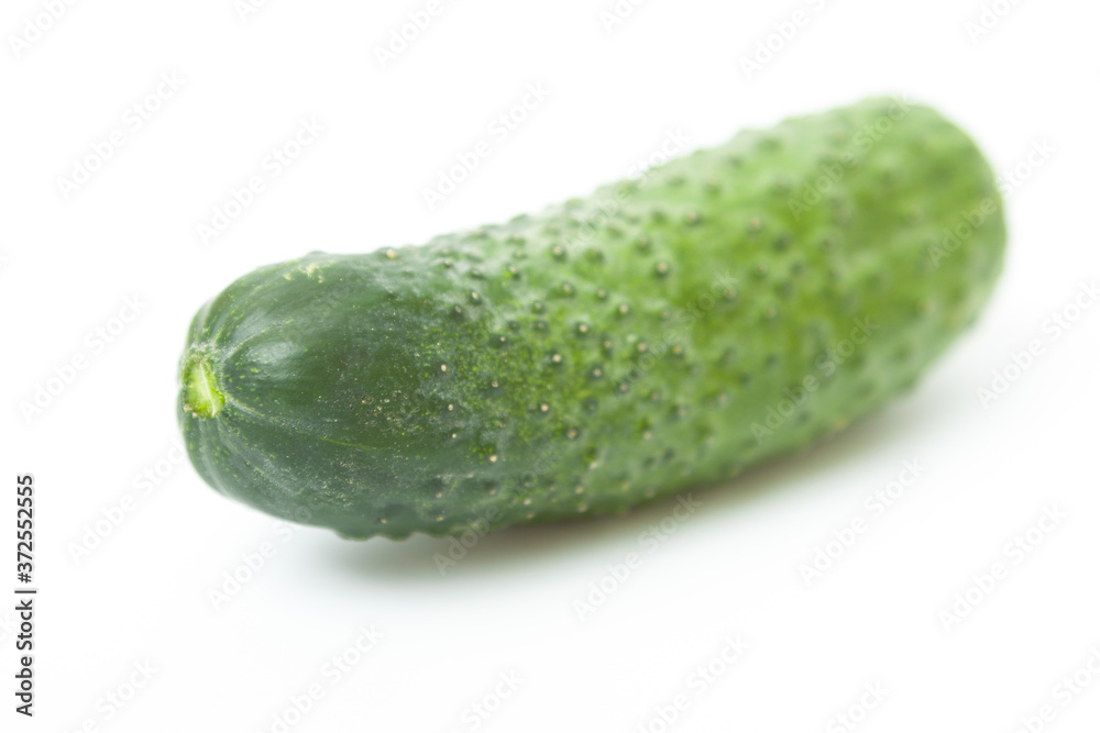 Raw cucumber isolate on white background Raw cucumber isolate on white background