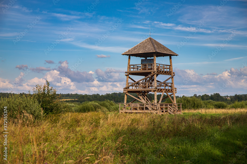 lifeguard tower on the coast lifeguard tower on the coast