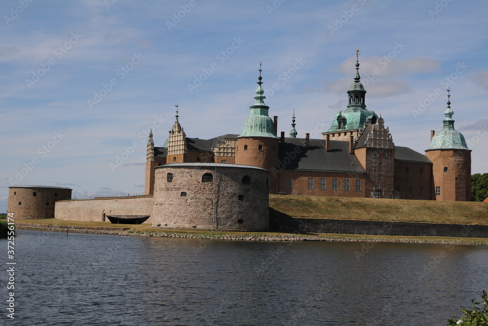 The Kalmar Castle in the city of Kalmar, Sweden