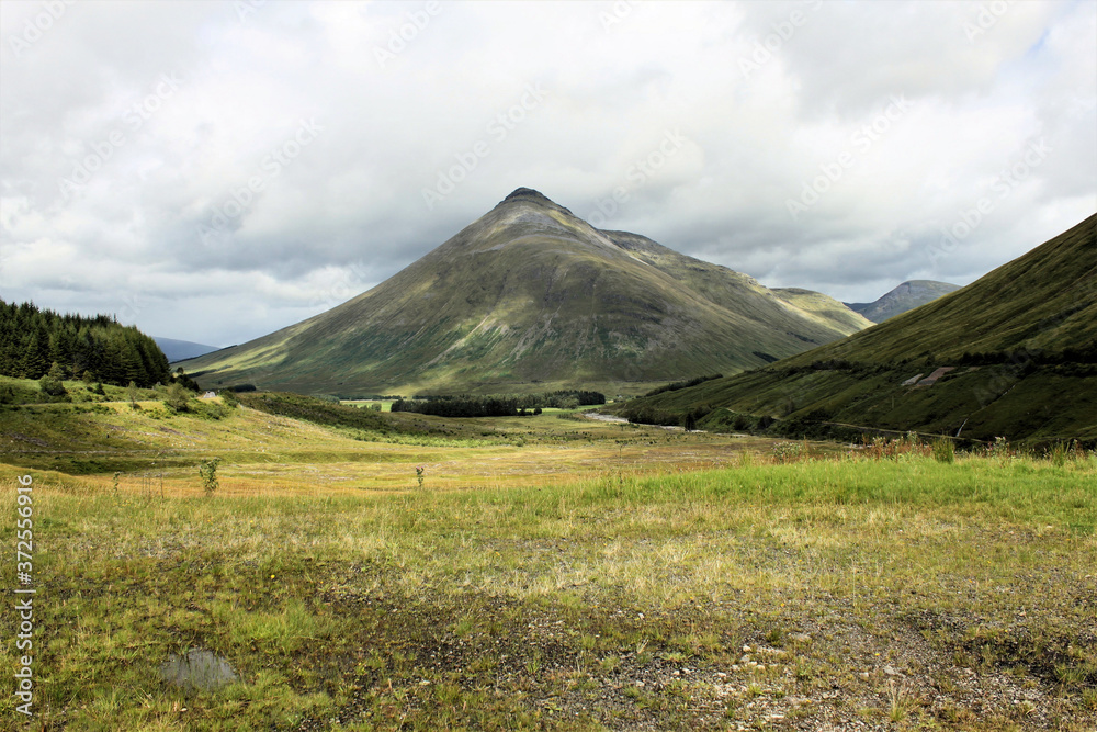 A view of Scotland near Loch Lomond