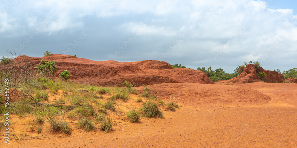 The Red Desert, allegedly the world's smallest Desert, close to Port Edward, KwaZulu-Natal The Red Desert, allegedly the world's smallest Desert, close to Port Edward, KwaZulu-Natal