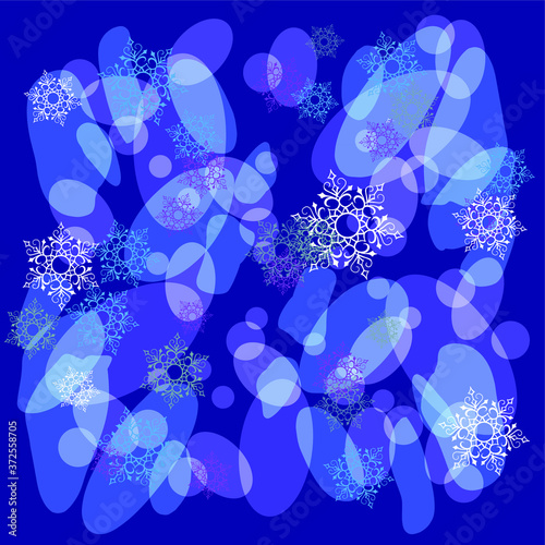New year’s celebration. Cartoon flat vector flat