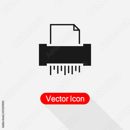 Paper Shredder Icon, Shredder Icon