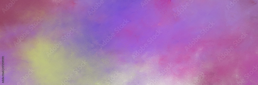 stunning medium purple, ash gray and antique fuchsia colored vintage abstract painted background with space for text or image. can be used as postcard or poster
