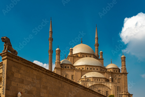 Egypt, Cairo, Mosque of Mohamed Ali Pasha in Citadel of Saladin photo