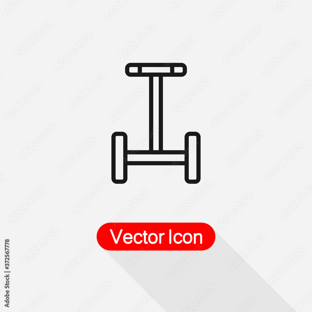 Self Balancing Hoverboard Icon Vector Illustration Eps10 Self Balancing Hoverboard Icon Vector Illustration Eps10