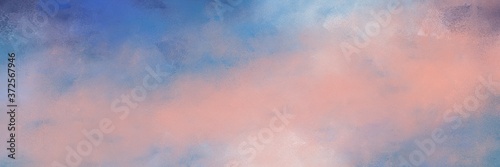 awesome abstract painting background graphic with pastel purple, steel blue and light slate gray colors and space for text or image. can be used as header or banner