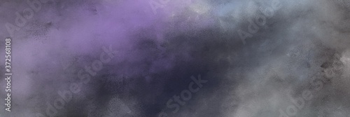 awesome vintage abstract painted background with dim gray, very dark blue and pastel purple colors and space for text or image. can be used as postcard or poster