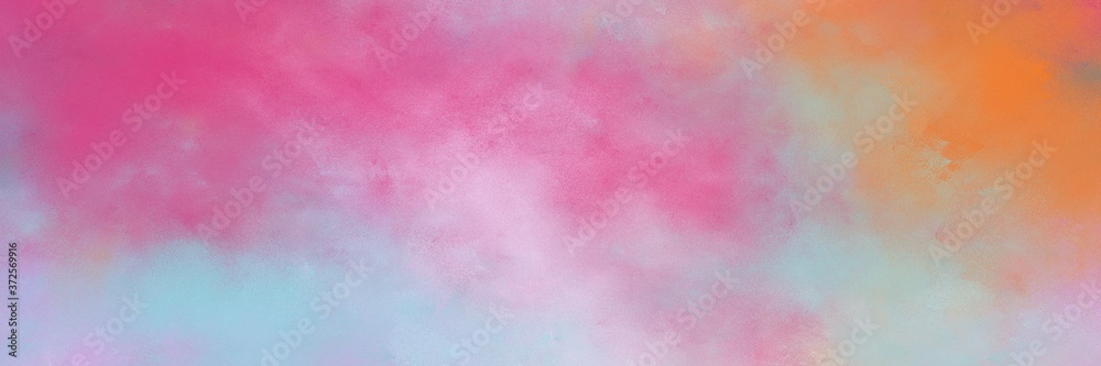 beautiful abstract painting background texture with pastel violet, peru and mulberry  colors and space for text or image. can be used as header or banner