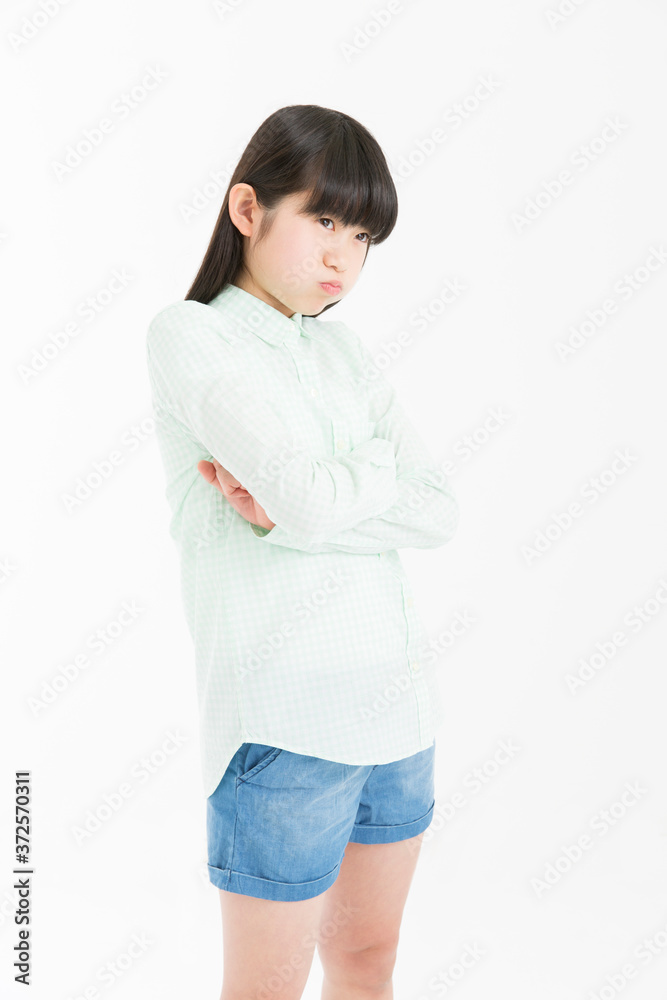 怒る女の子 怒る女の子